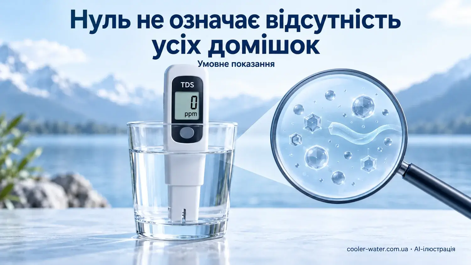 Нуль не означає відсутність усіх домішок