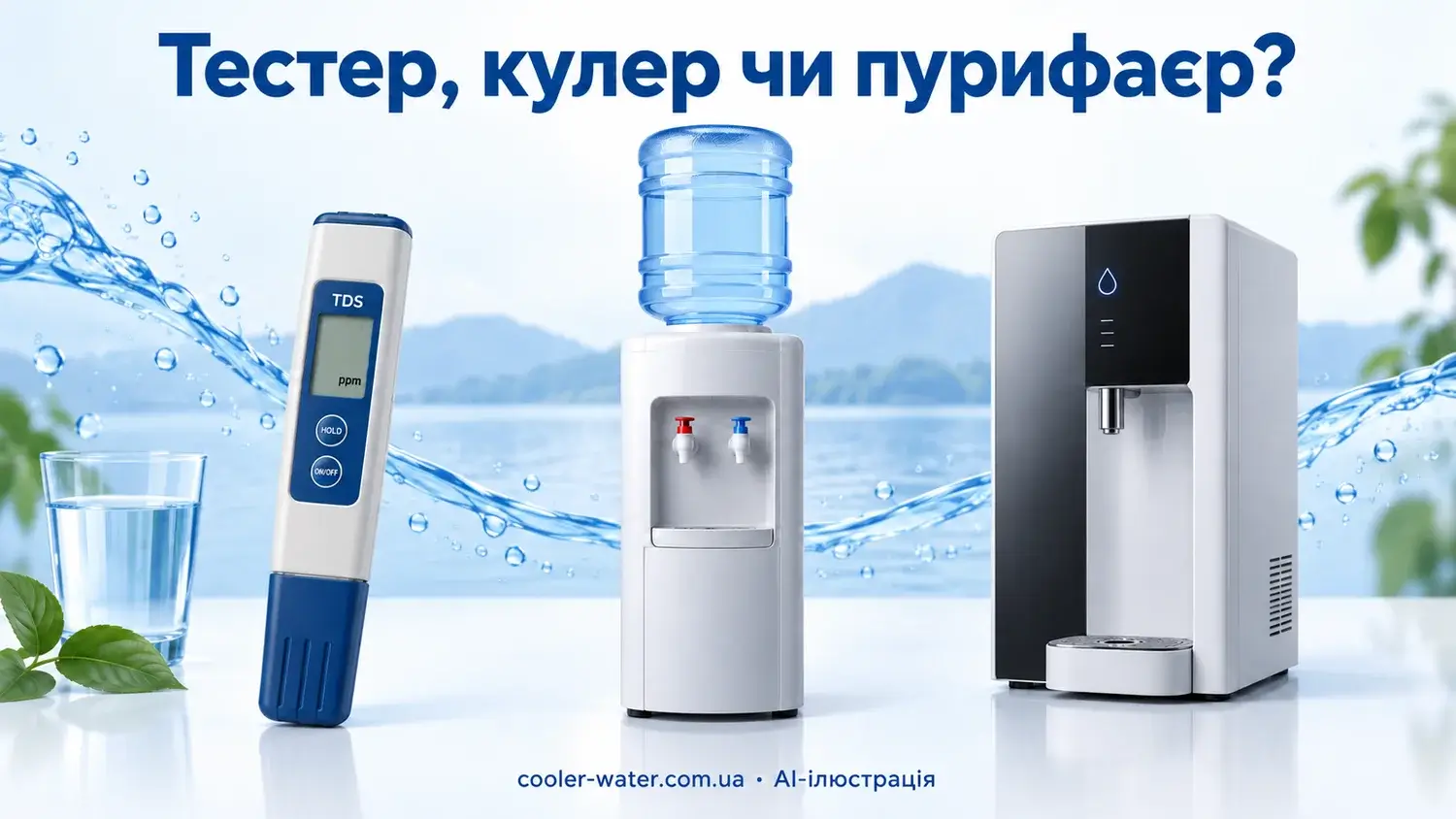 Тестер, кулер чи пурифаєр?